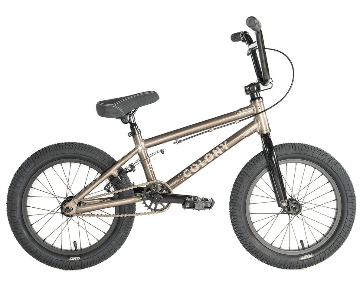 Colony Horizon 16" BMX Bike (15.9" Toptube) (Clear Black)